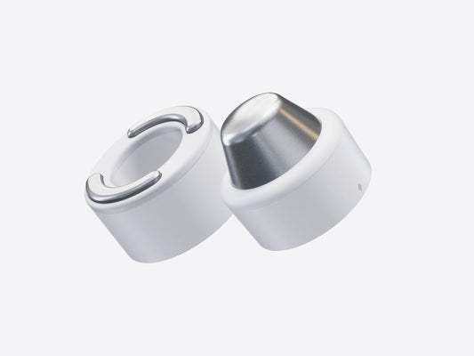 Therabody TheraFace Hot and Cold Rings White